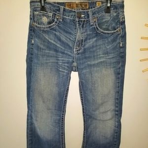 Men's Buckle Jeans